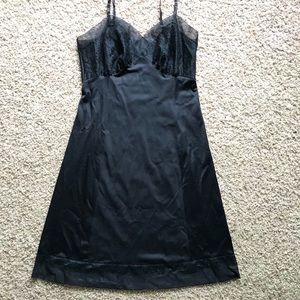 Vintage black slip